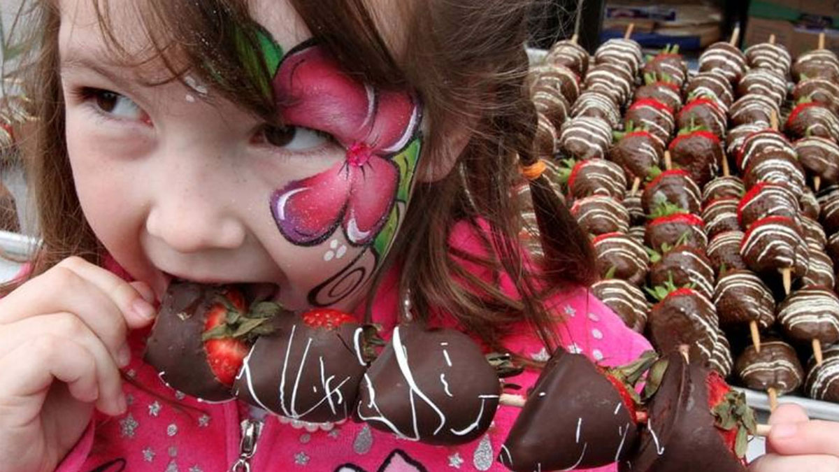 Strawberry Fest in Long Grove